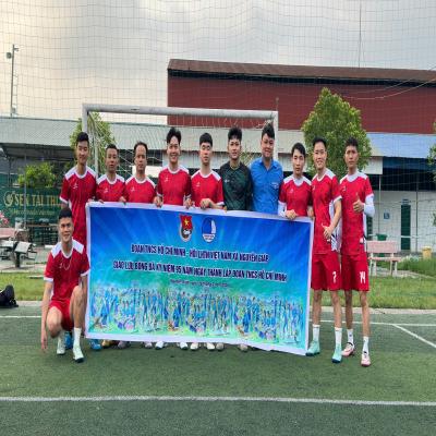 Đoàn TNCS Hồ Chí Minh xã Nguyên Giáp tham gia giao lưu bóng đá kỷ niệm 95 năm Ngày thành lập Đoàn TNCS Hồ Chí Minh (26/3/1931 - 26/3/2026)